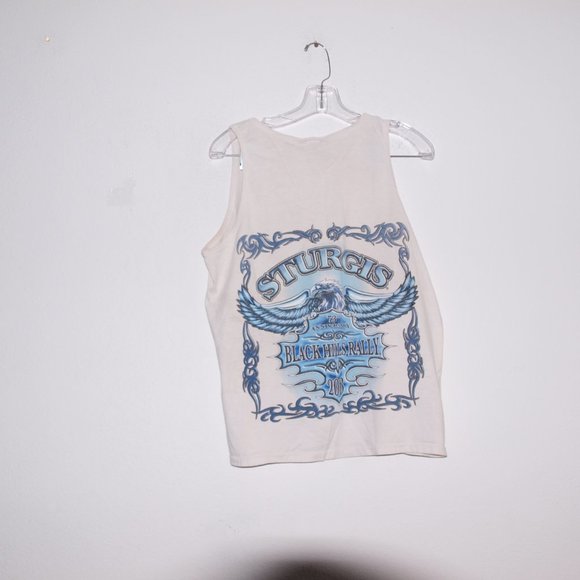 Anvil Sleeveless Sturgis T-Shirt Size M - Picture 3 of 3